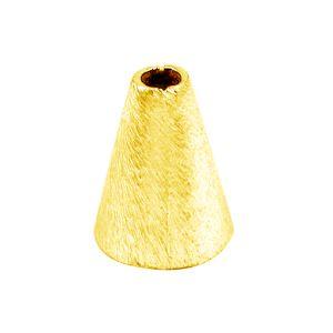 CG-162 18K Gold Overlay Cone Beads Bali Designs Inc 