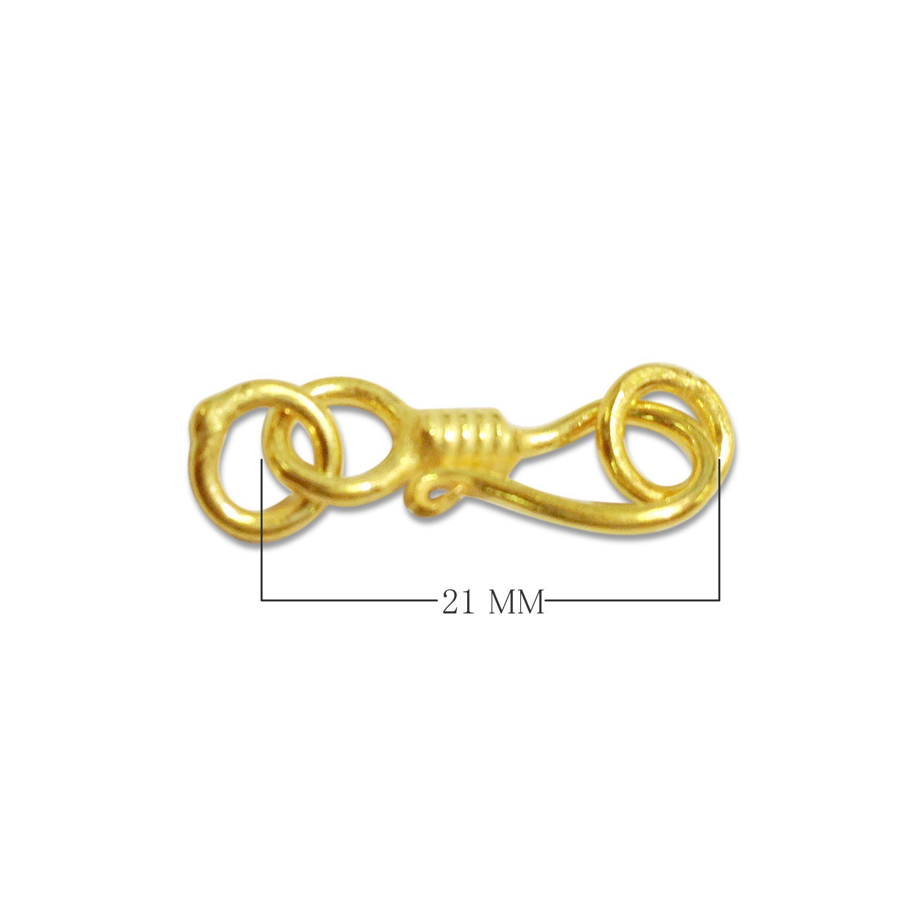 CG-193 18K Gold Overlay Hook Beads Bali Designs Inc 