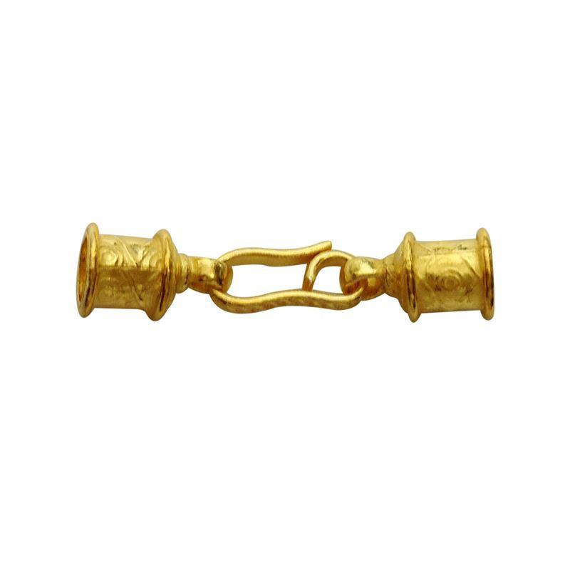CG-208 18K Gold Overlay End Cap Beads Bali Designs Inc 