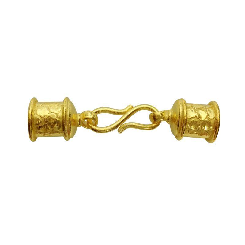 CG-209 18K Gold Overlay End Cap Beads Bali Designs Inc 