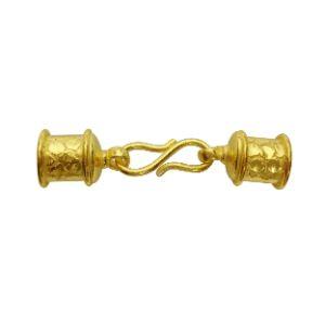 CG-209 18K Gold Overlay End Cap Beads Bali Designs Inc 
