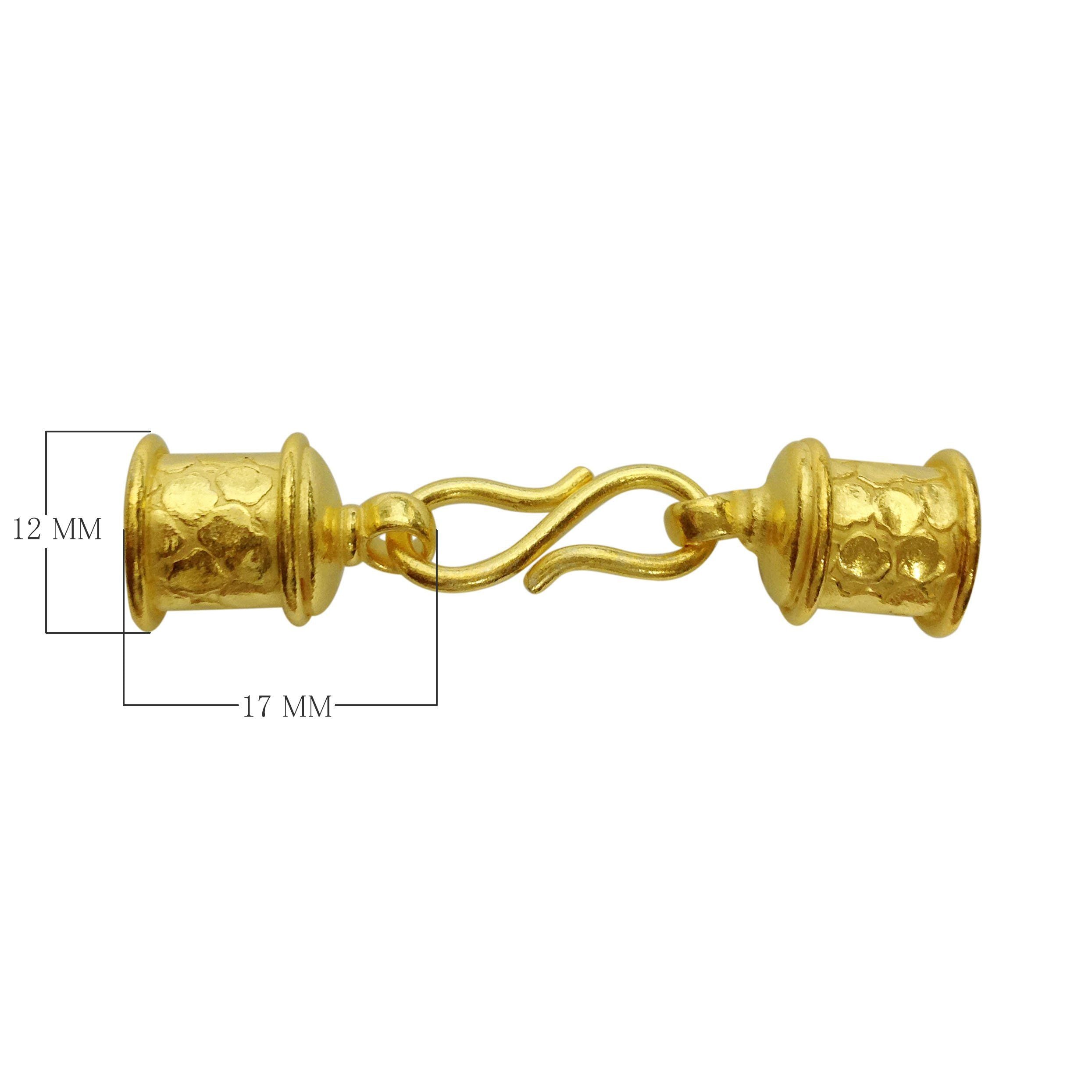 CG-209 18K Gold Overlay End Cap Beads Bali Designs Inc 