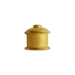 CG-213 18K Gold Overlay End Cap Beads Bali Designs Inc 