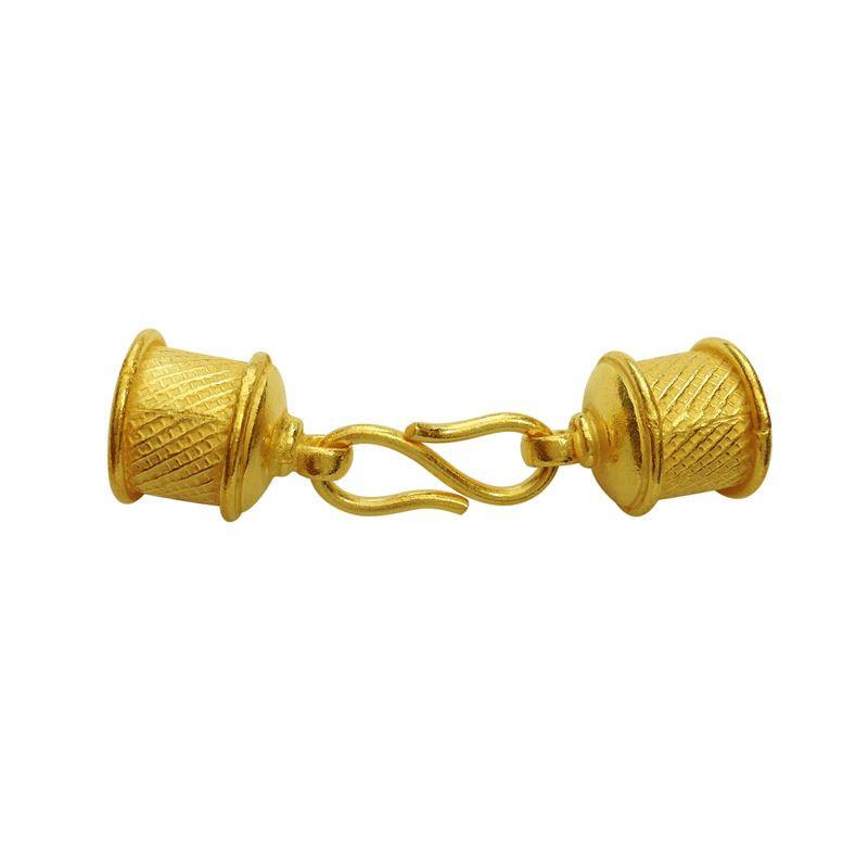 CG-214 18K Gold Overlay End Cap Beads Bali Designs Inc 