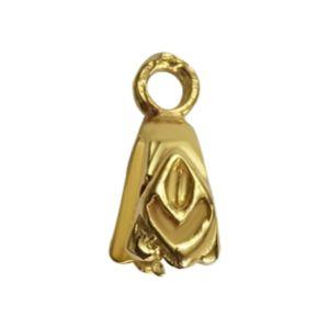 CG-242 18K Gold Overlay Pendant Bail Beads Bali Designs Inc 