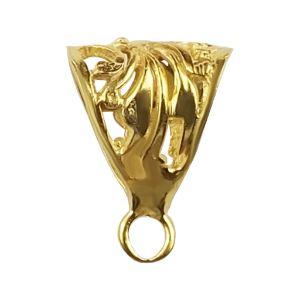 CG-247 18K Gold Overlay Pendant Bail Beads Bali Designs Inc 