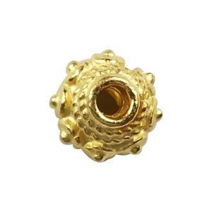 CG-248 18K Gold Overlay Bead Cap Beads Bali Designs Inc 