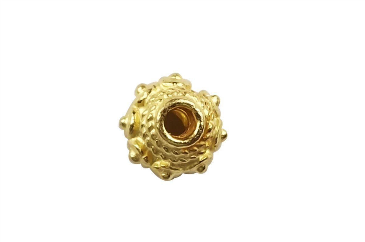 CG-248 18K Gold Overlay Bead Cap Beads Bali Designs Inc 