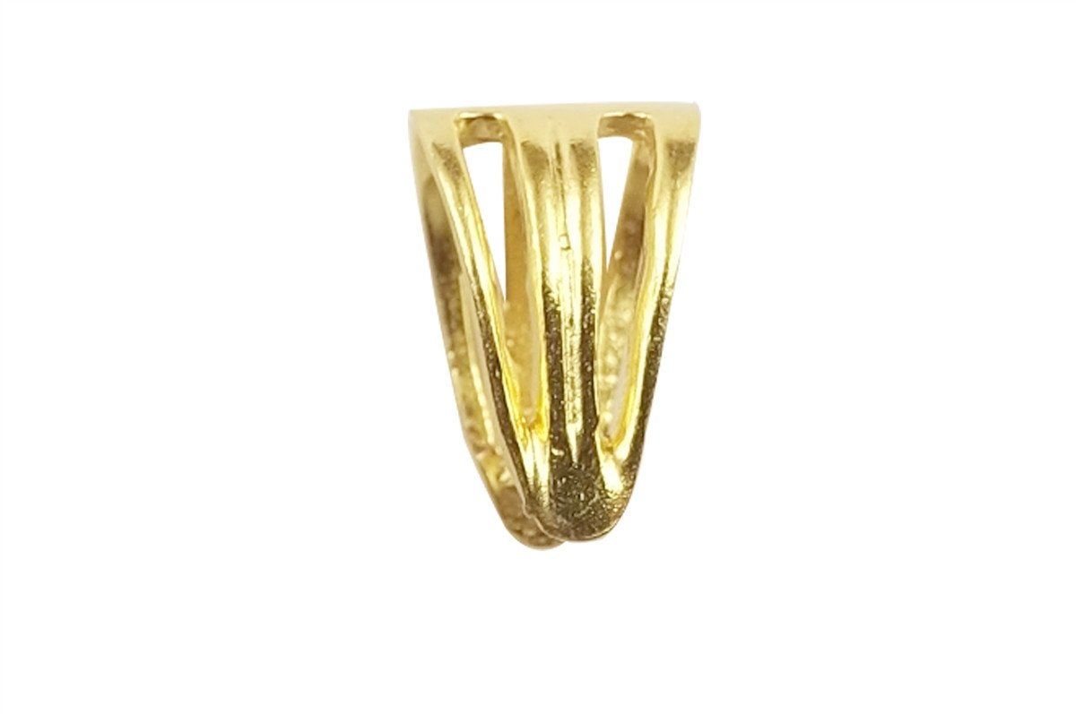 CG-251 18K Gold Overlay Pendant Bail Beads Bali Designs Inc 