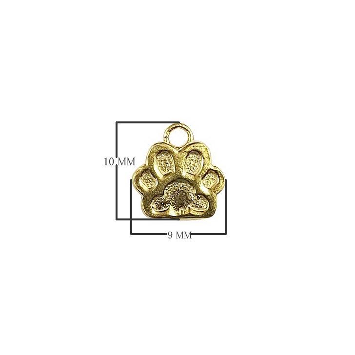 CG-272 18K Gold Overlay Charm Beads Bali Designs Inc 