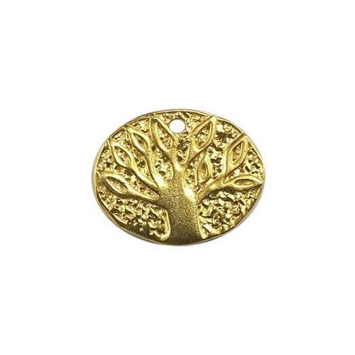 CG-273 18K Gold Overlay Charm Beads Bali Designs Inc 