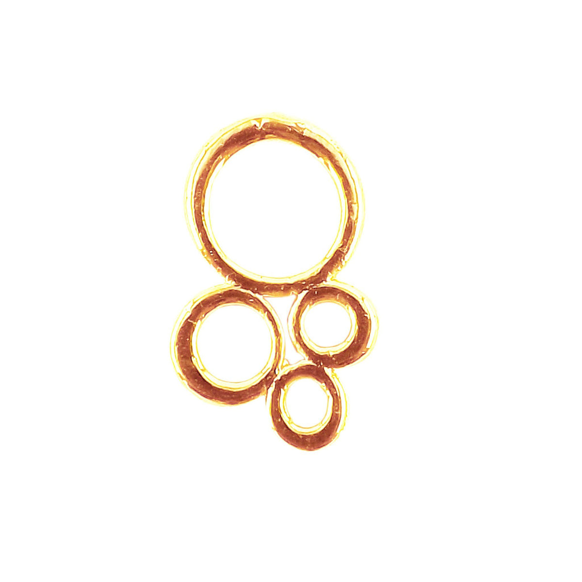 CG-274 18K Gold Overlay Charm Beads Bali Designs Inc 