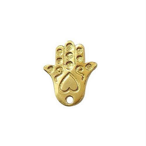 CG-279 18K Gold Overlay Hands of Fatima Beads Bali Designs Inc 