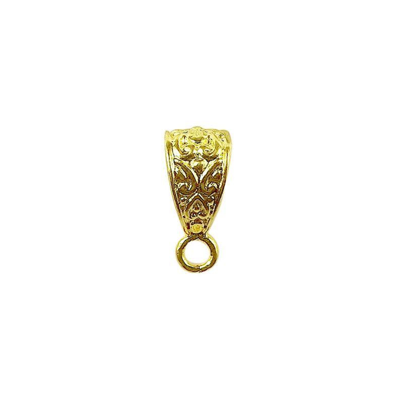 CG-363 18K Gold Overlay Pendant Bail Beads Bali Designs Inc 