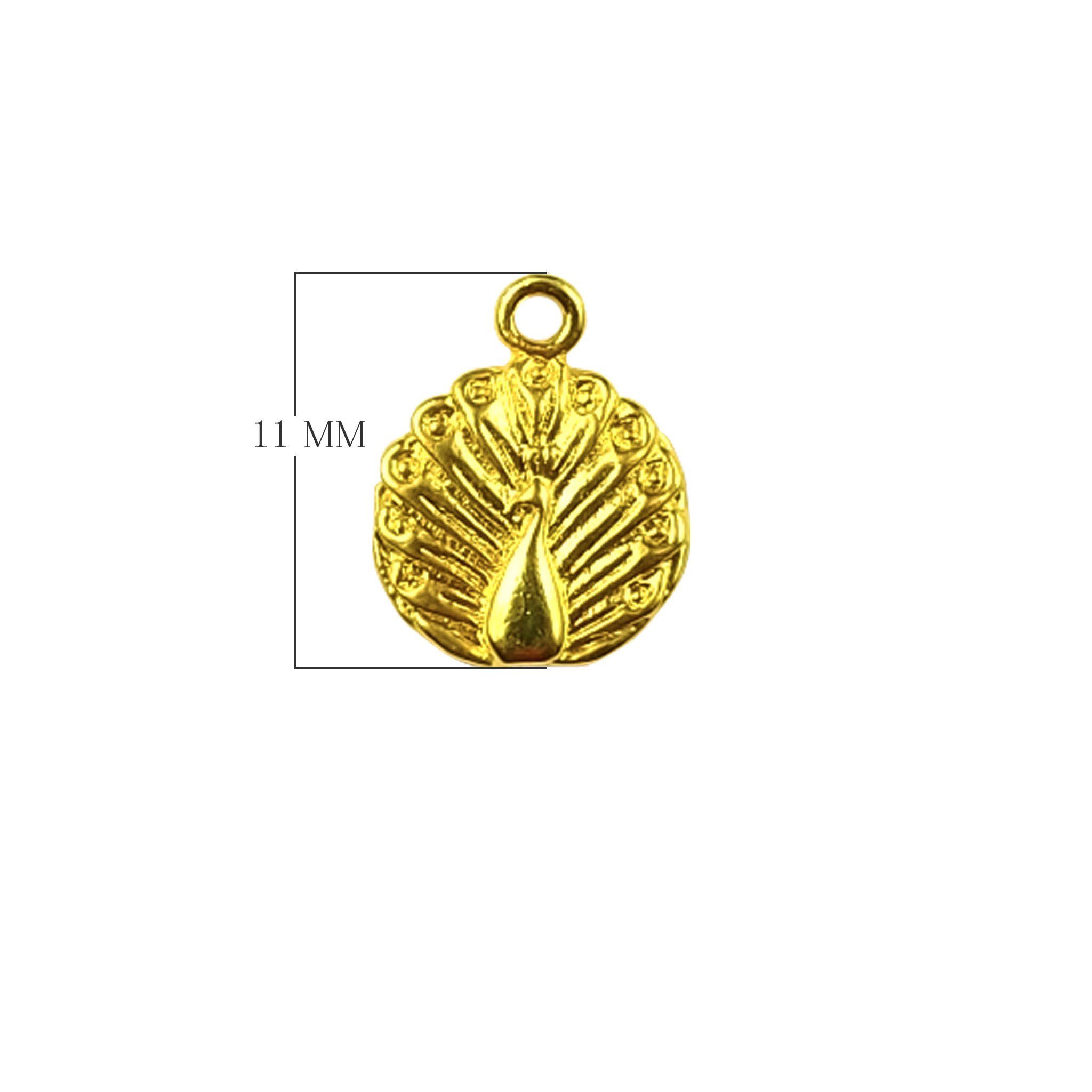 CG-400 18K Gold Overlay Charm Beads Bali Designs Inc 