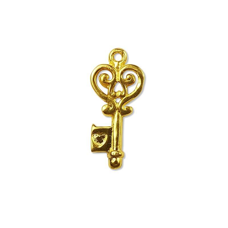 CG-406 18K Gold Overlay Charm Beads Bali Designs Inc 