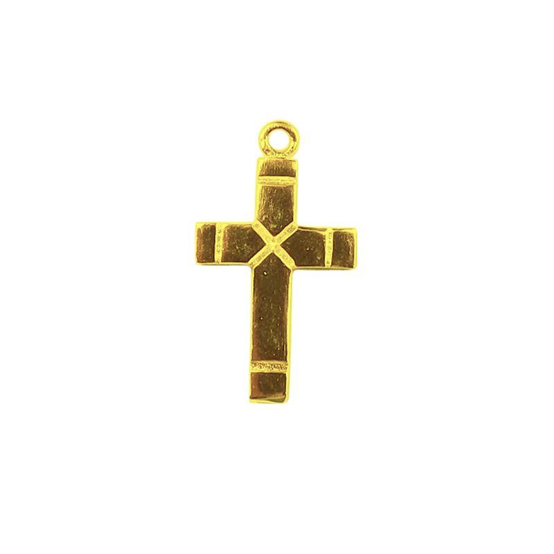 CG-408 18K Gold Overlay Charm Beads Bali Designs Inc 