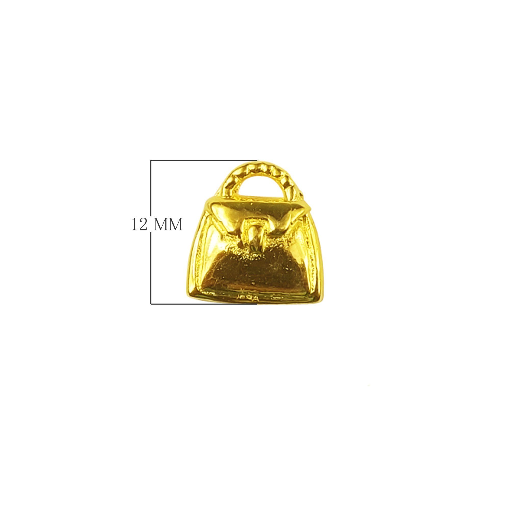 CG-412 18K Gold Overlay Charm Beads Bali Designs Inc 