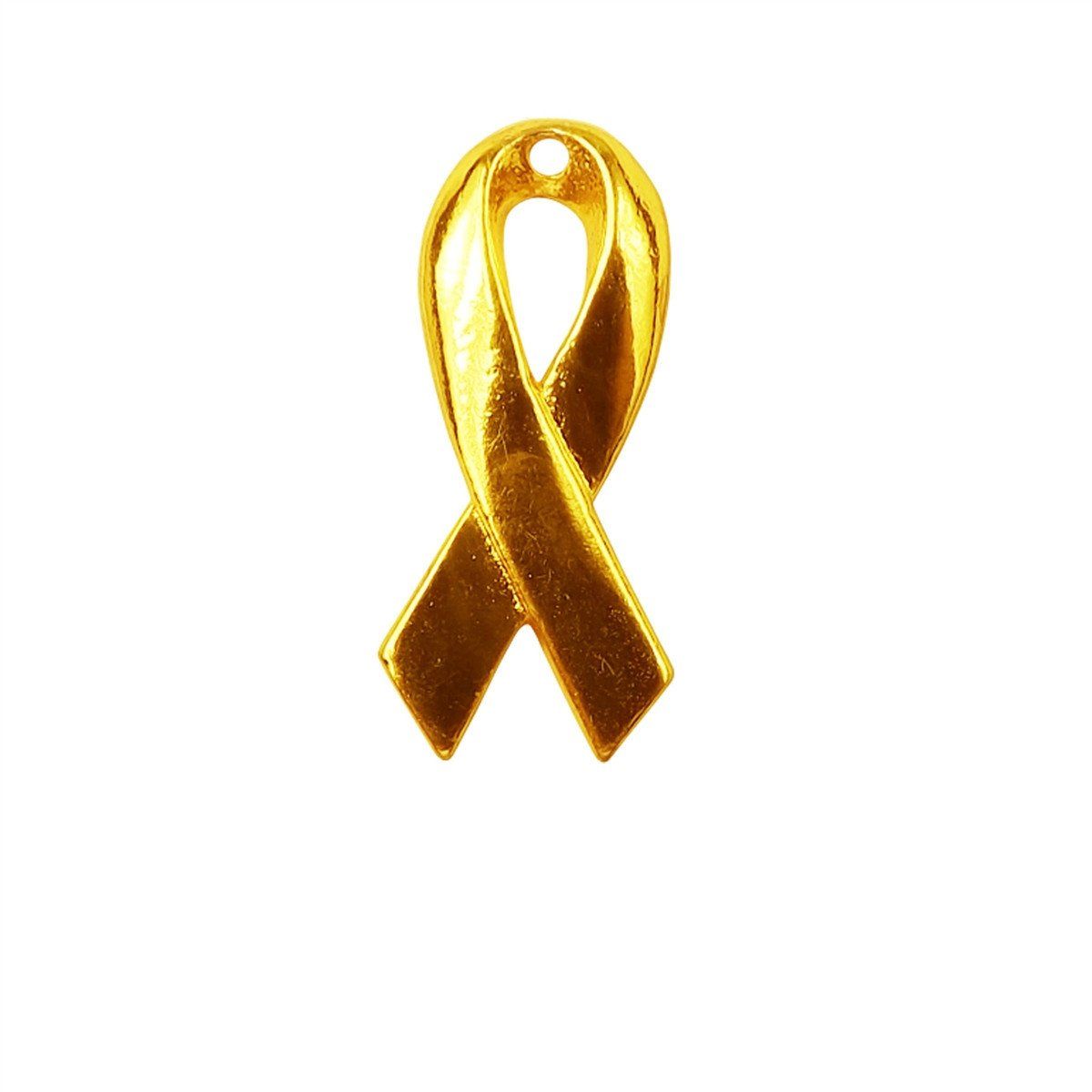 CG-430 18K Gold Overlay Ribbon Charm Beads Bali Designs Inc 