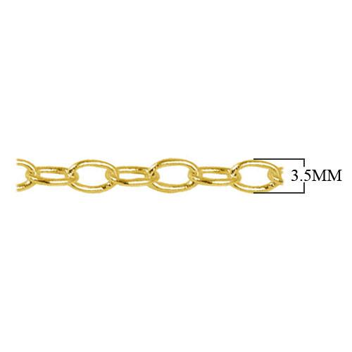 CHG-104 18K Gold Overlay Beading & Extender Chain Beads Bali Designs Inc 