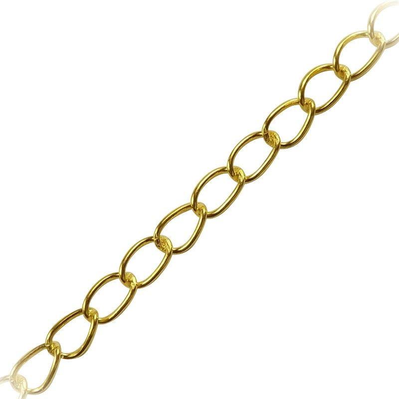 CHG-229-0.5MM 18K Gold Overlay Beading & Extender Chain Beads Bali Designs Inc 
