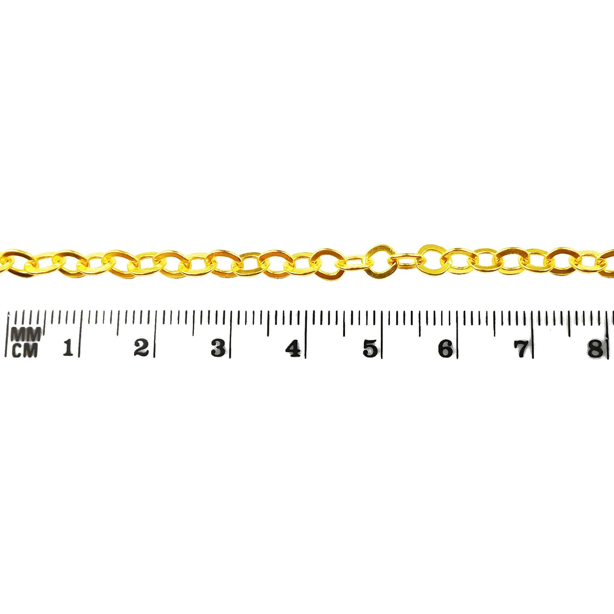 CHG-305 18K Gold Overlay Beading & Extender Chain Beads Bali Designs Inc 
