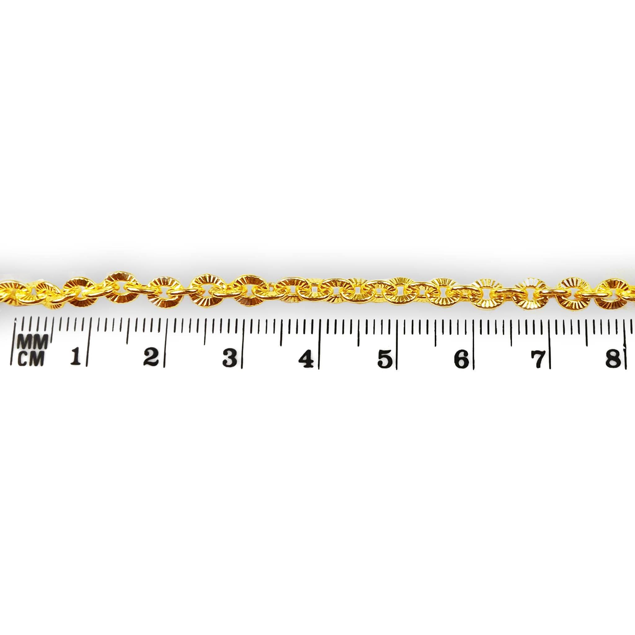 CHG-307 18K Gold Overlay Beading & Extender Chain Beads Bali Designs Inc 