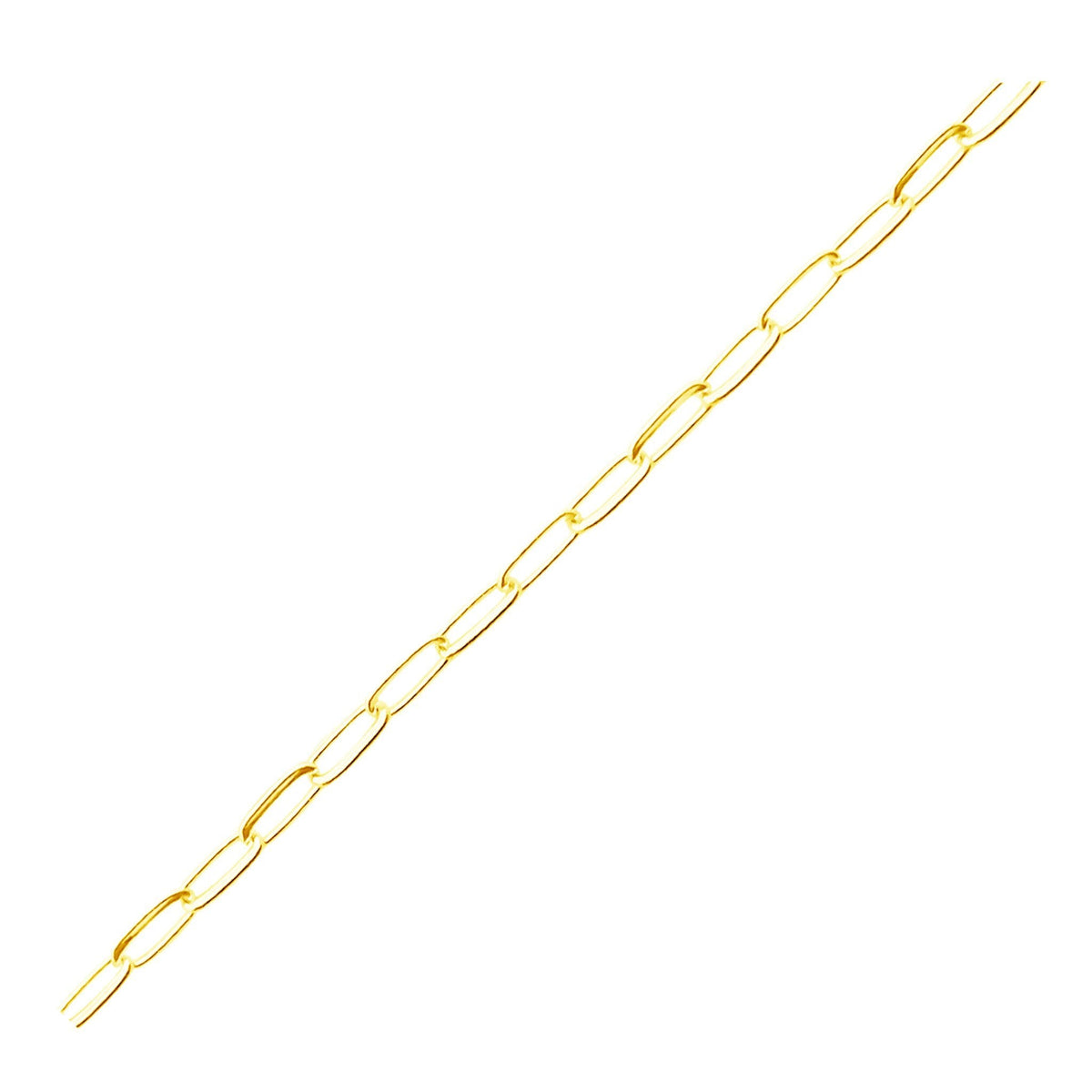 CHG-327-5X2MM-IT 18K Gold Overlay Beading & Extender Chain Beads Bali Designs Inc 