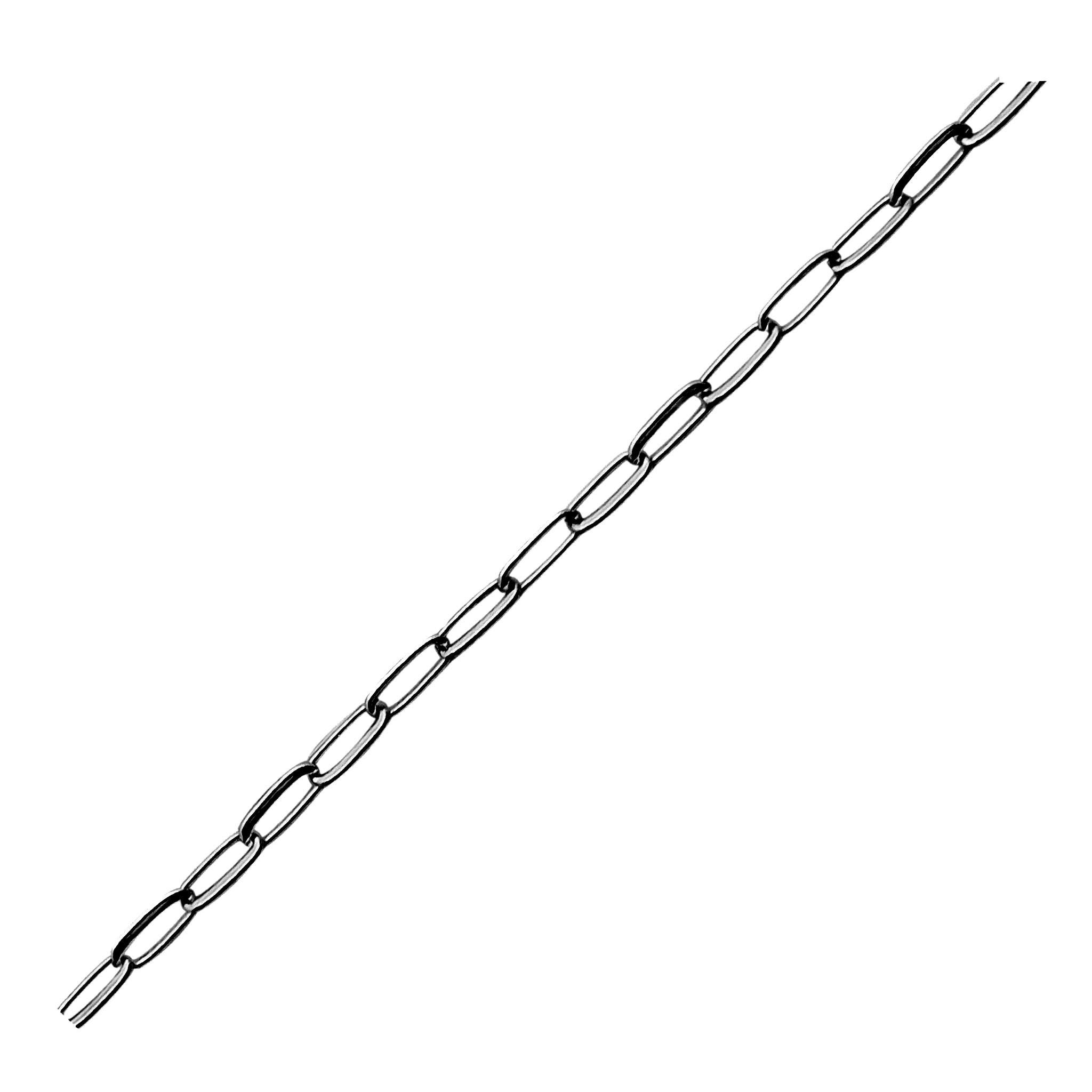 CHR-327-5X2MM-IT Black Rhodium Overlay Beading & Extender Chain Beads Bali Designs Inc 