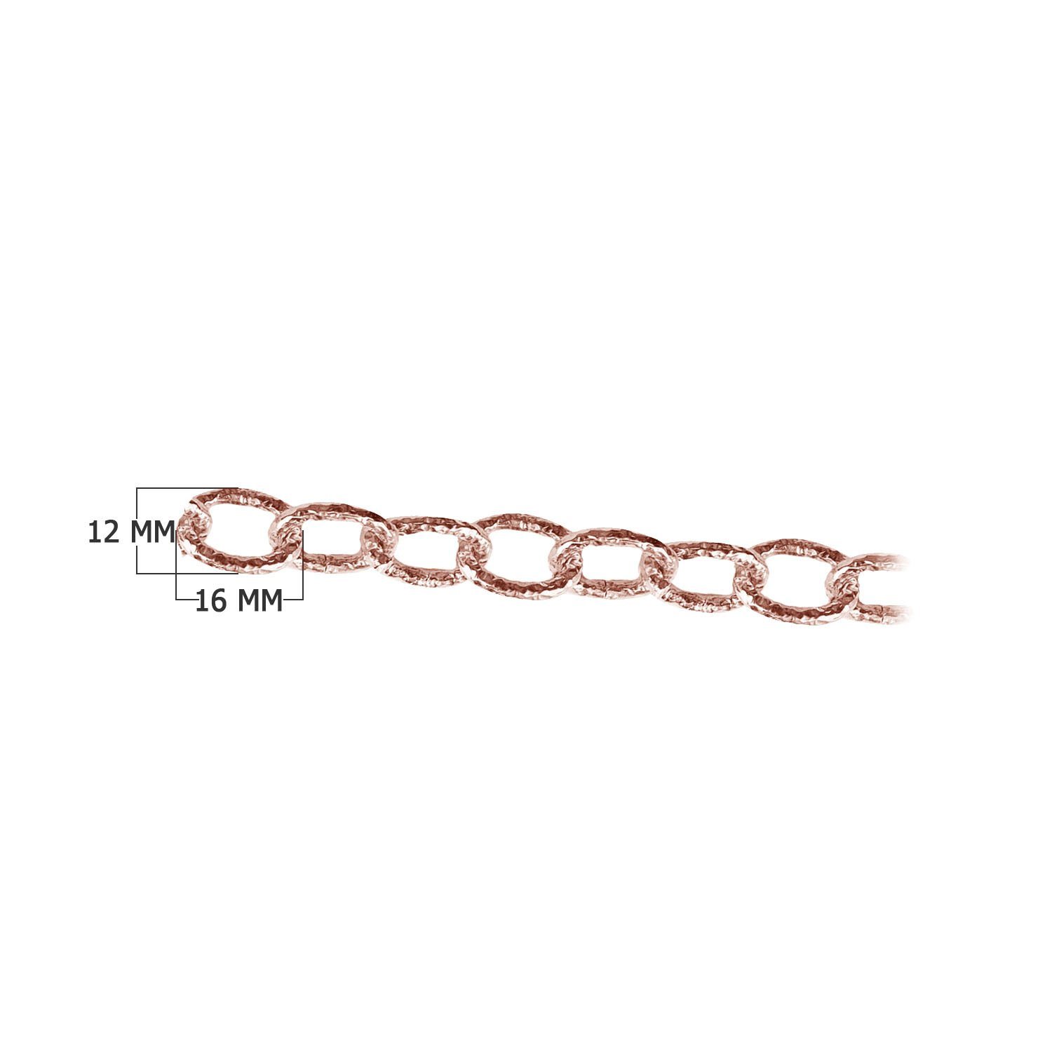 CHRG-238 Rose Gold Overlay Beading & Extender Chain Beads Bali Designs Inc 
