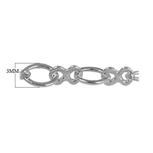 CHSF-106 Silver Overlay Beading & Extender Chain Beads Bali Designs Inc 