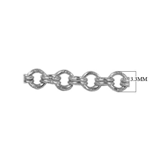 CHSF-107 Silver Overlay Beading & Extender Chain Beads Bali Designs Inc 
