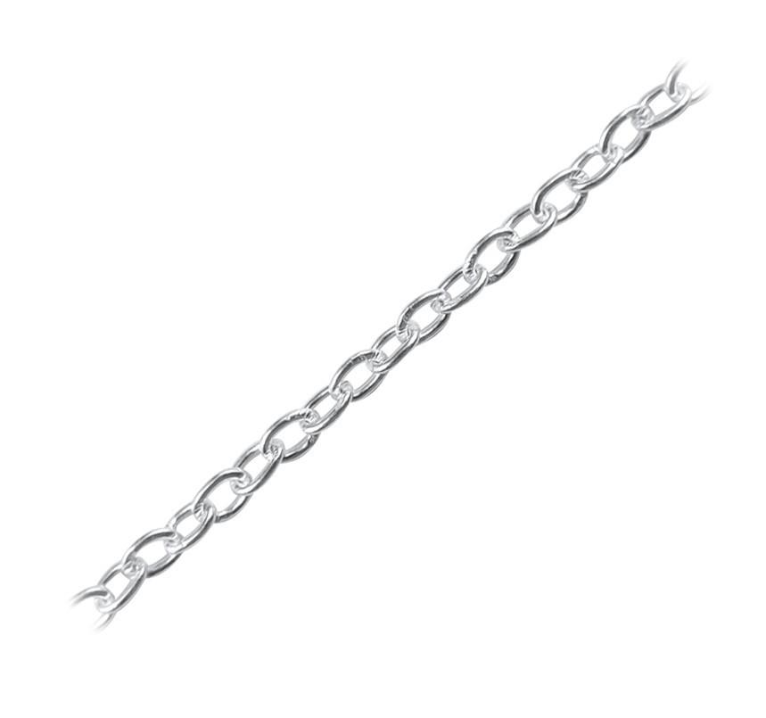 CHSF-213-6MM Silver Overlay Beading & Extender Chain Beads Bali Designs Inc 