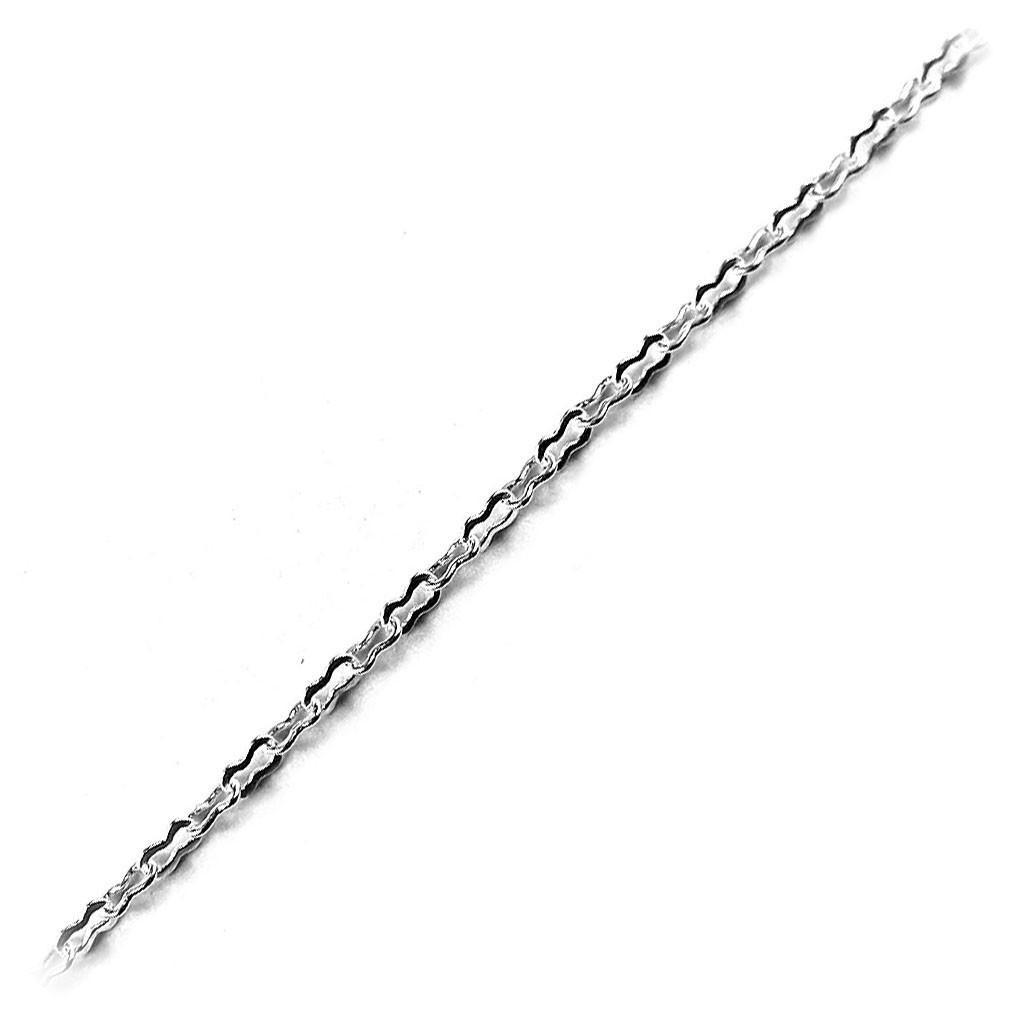 CHSF-270-2MM Silver Overlay Beading & Extender Chain Beads Bali Designs Inc 