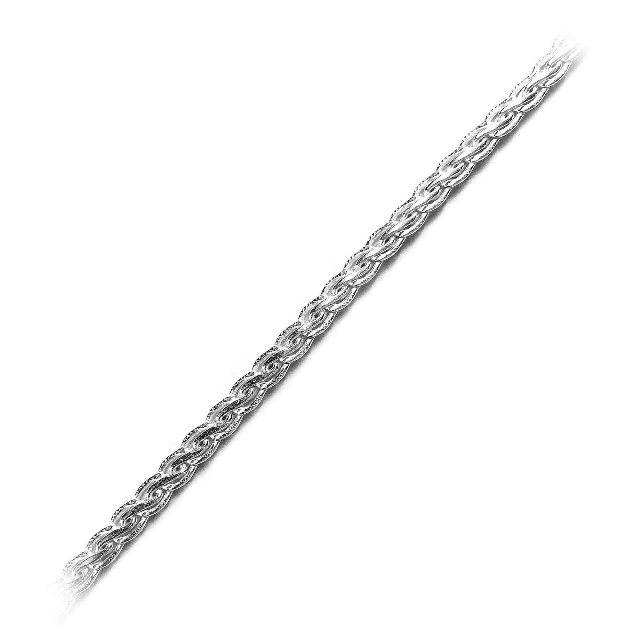 CHSF-280-2.5MM Silver Overlay Beading and Extender Chain Beads Bali Designs Inc 
