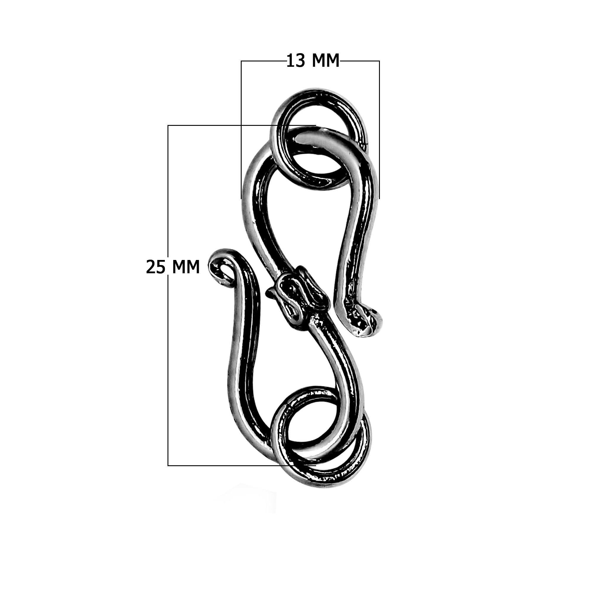 CR-110 Black Rhodium Overlay Hook Beads Bali Designs Inc 