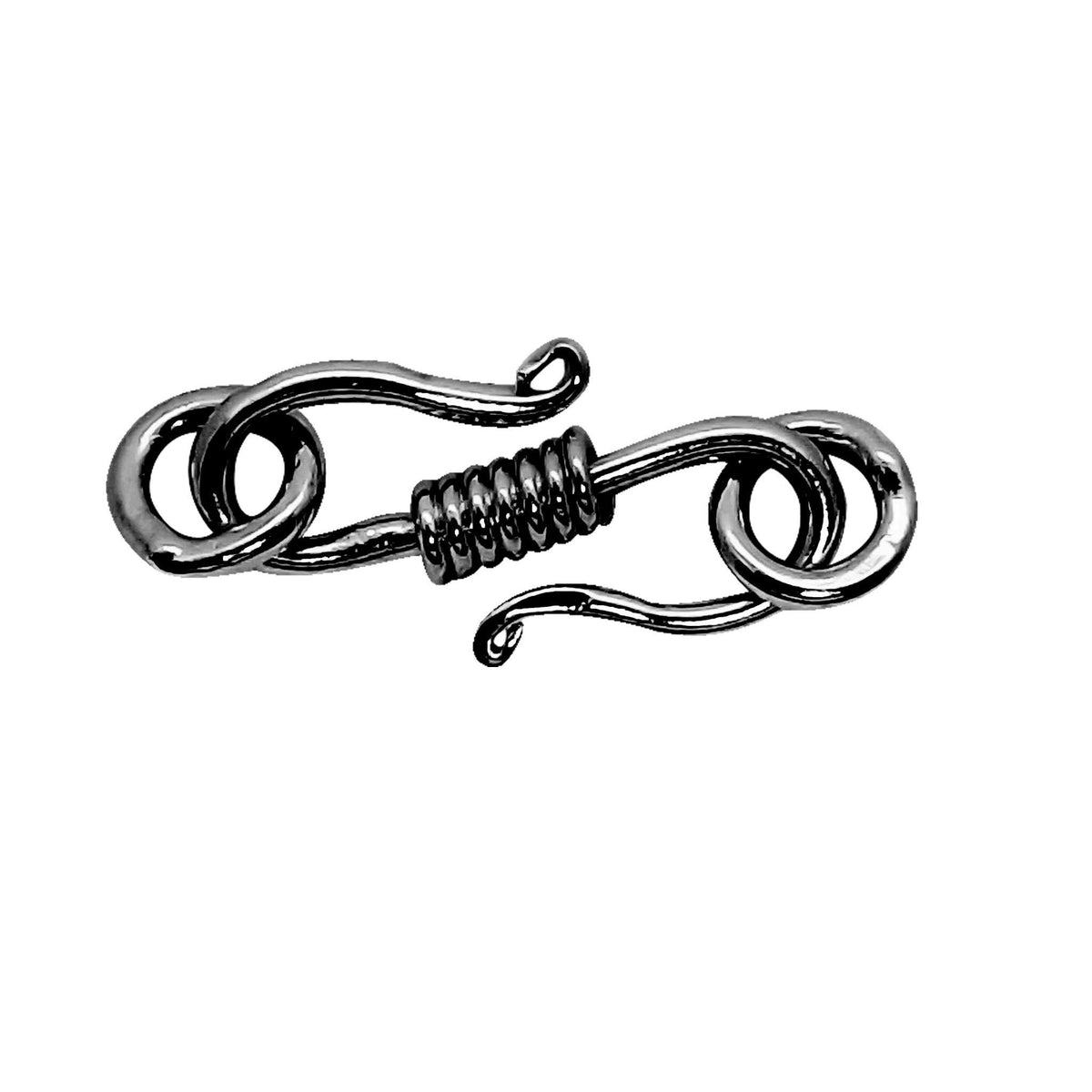 CR-159 Black Rhodium Overlay Hook Beads Bali Designs Inc 