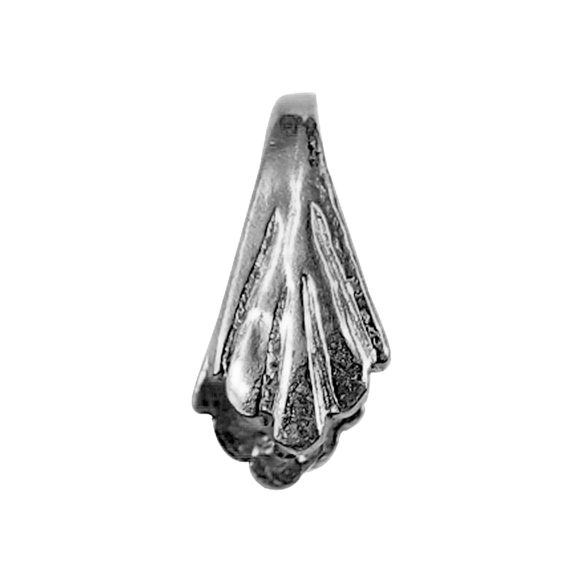 CR-252 Black Rhodium Overlay Pendant Bail Beads Bali Designs Inc 