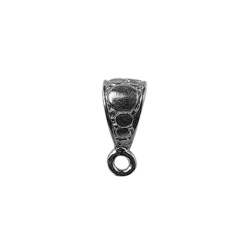 CR-365 Black Rhodium Overlay Pendant Bail Beads Bali Designs Inc 
