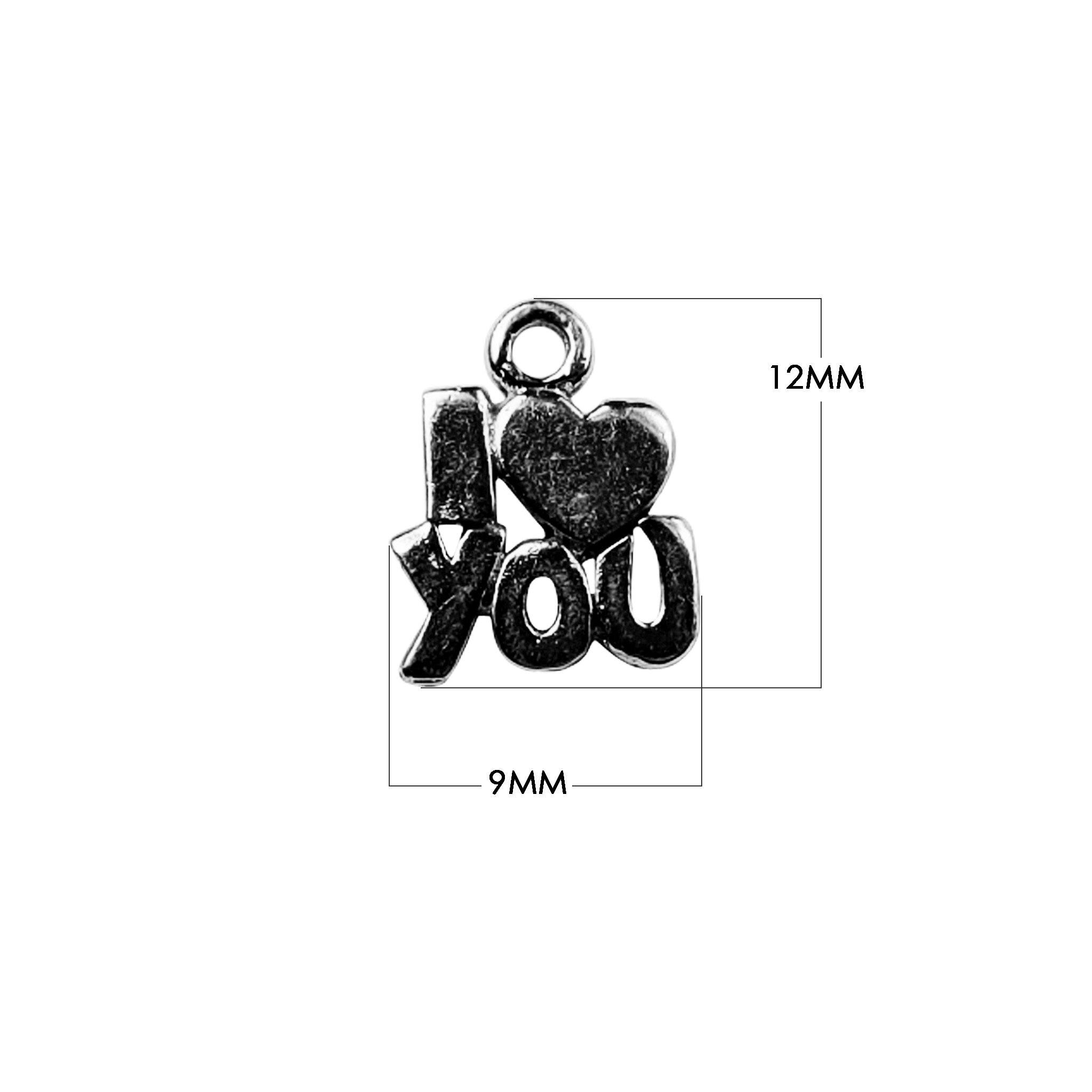 CR-404 Black Rhodium Overlay Charm Beads Bali Designs Inc 