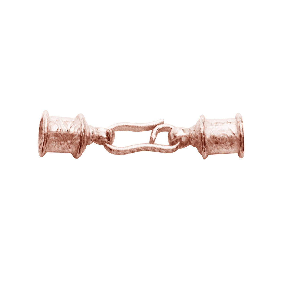CRG-208 Rose Gold Overlay End Cap Beads Bali Designs Inc 