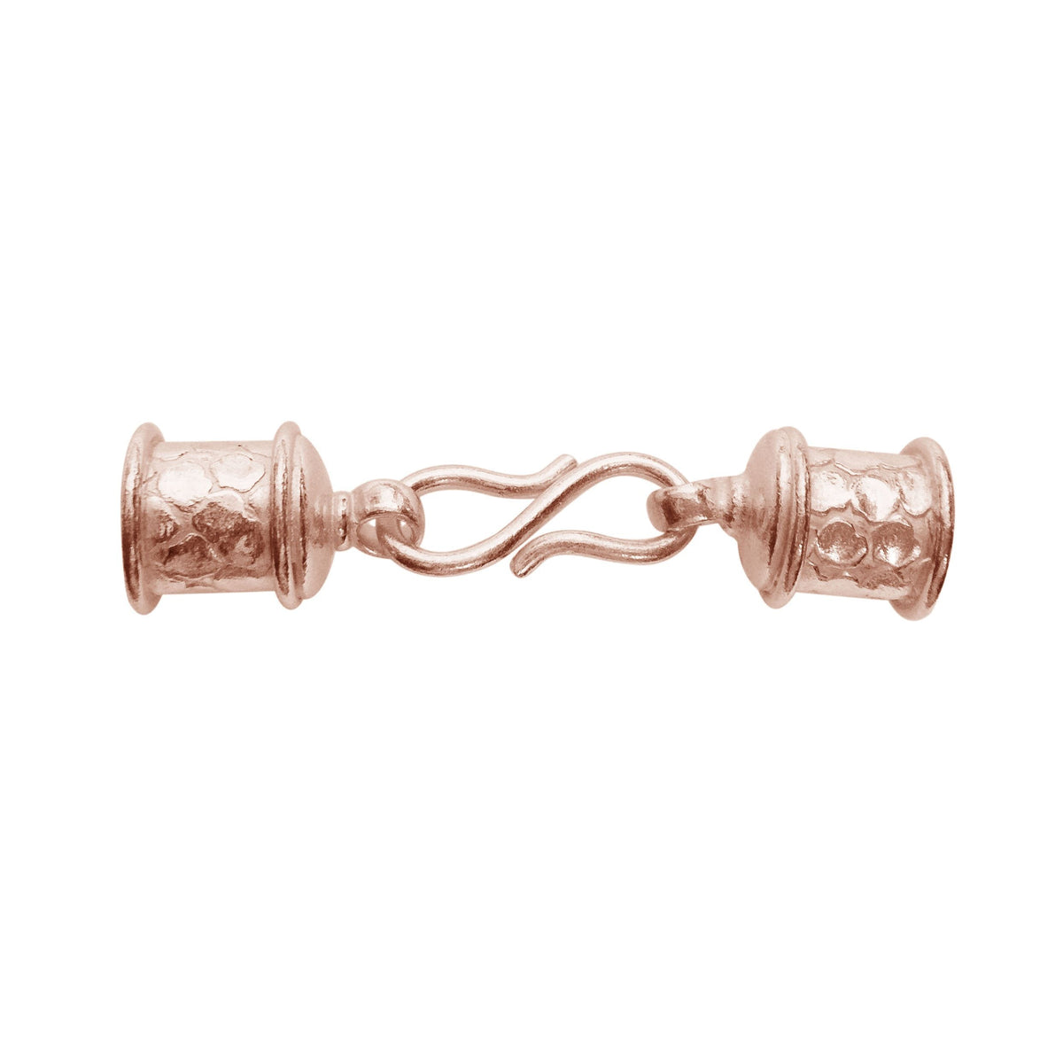 CRG-209 Rose Gold Overlay End Cap Beads Bali Designs Inc 