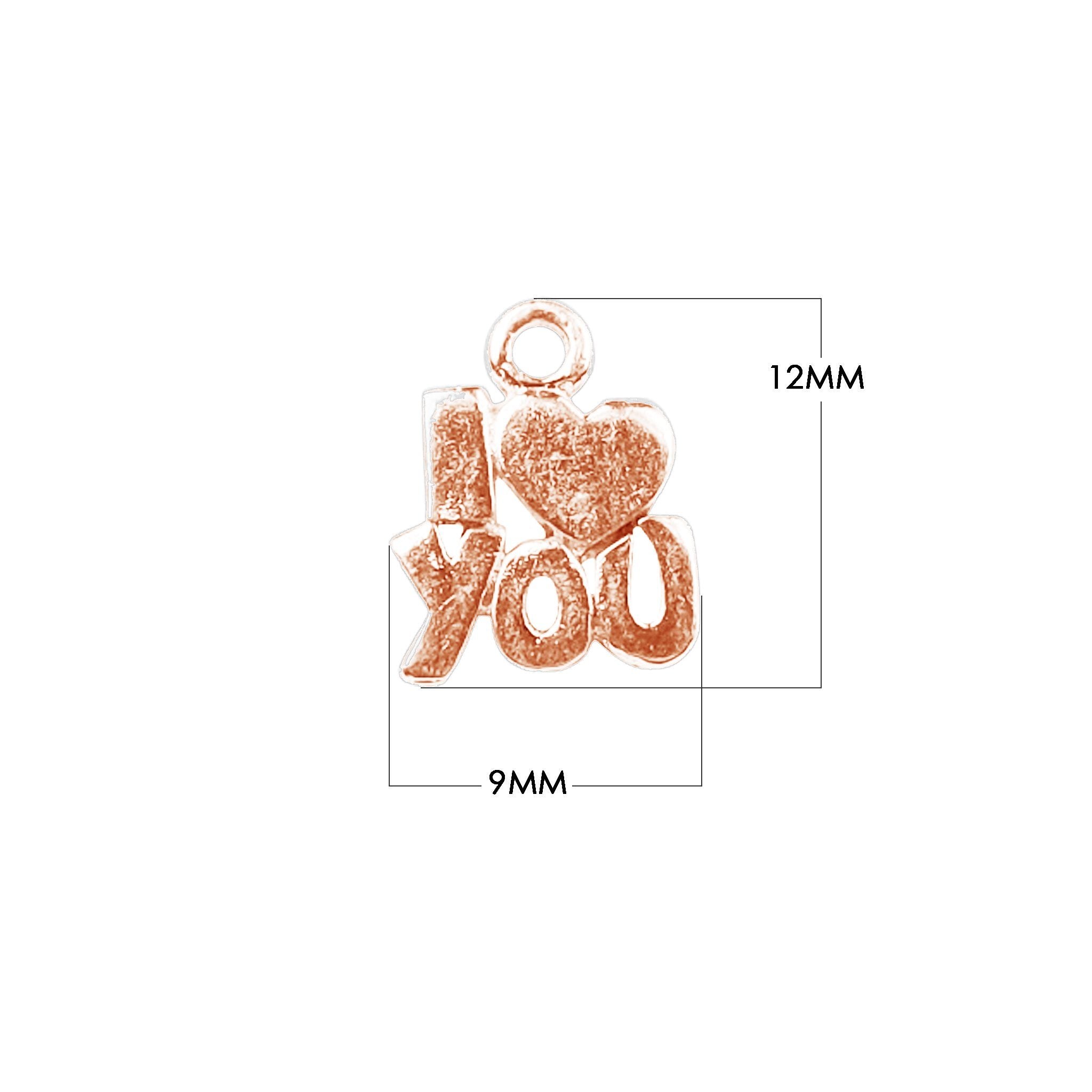 CRG-404 Rose Gold Overlay Charm Beads Bali Designs Inc 