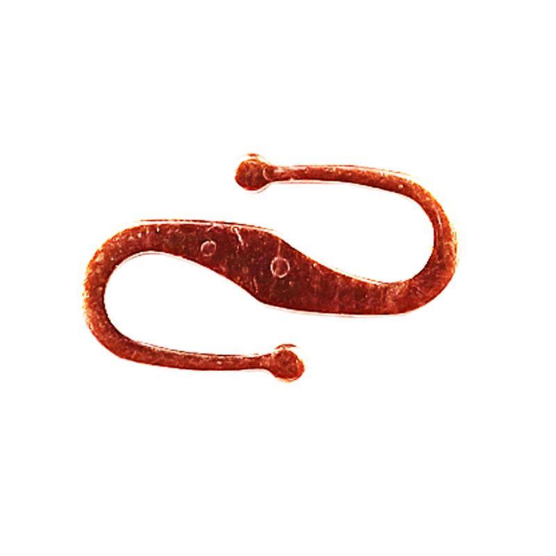 CRG-444 Rose Gold Overlay ''S'' Hook Beads Bali Designs Inc 