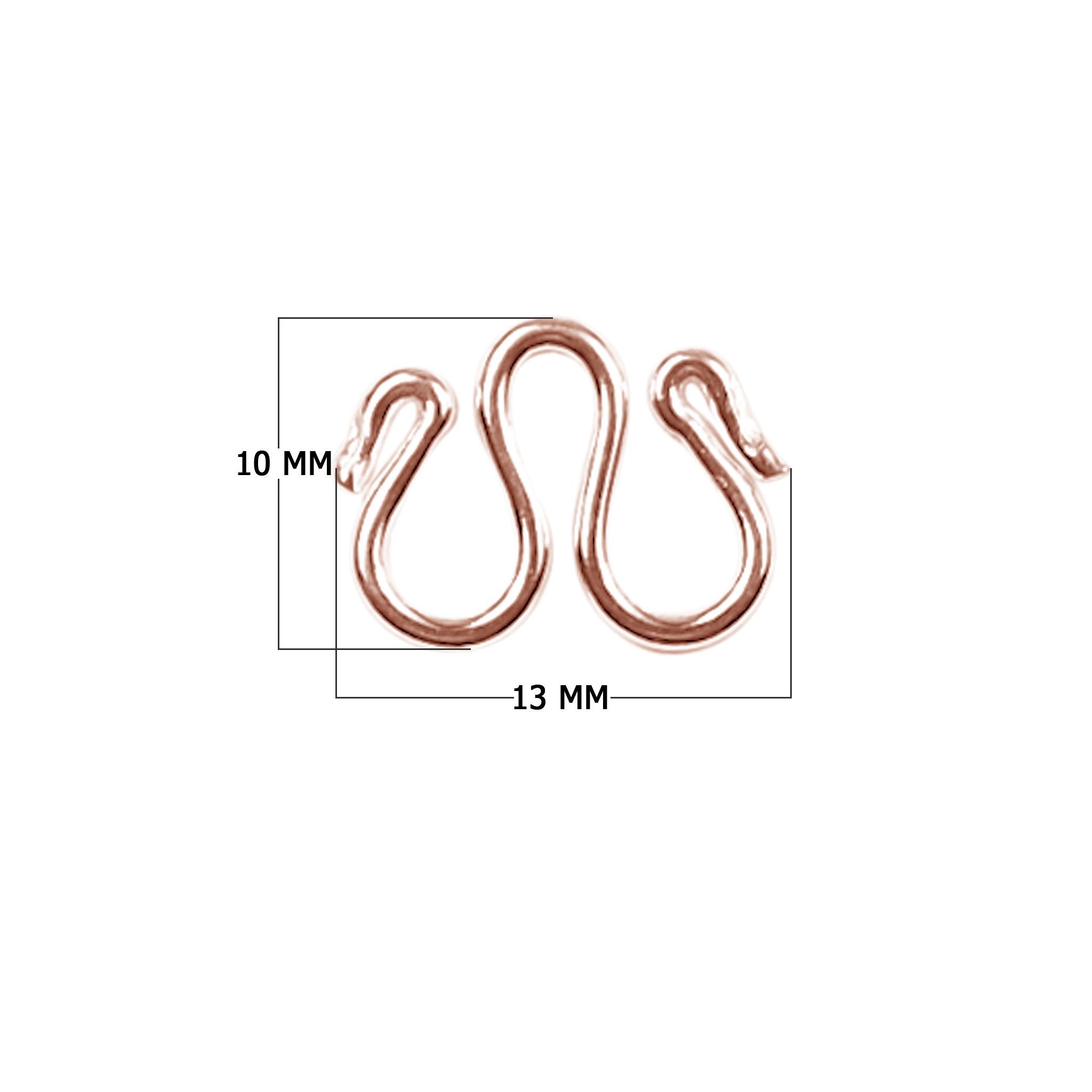 CRG-453 Rose Gold Overlay Hook Beads Bali Designs Inc 