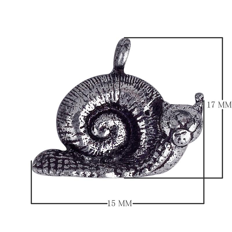 CSF-103 Silver Overlay Charm Beads Bali Designs Inc 