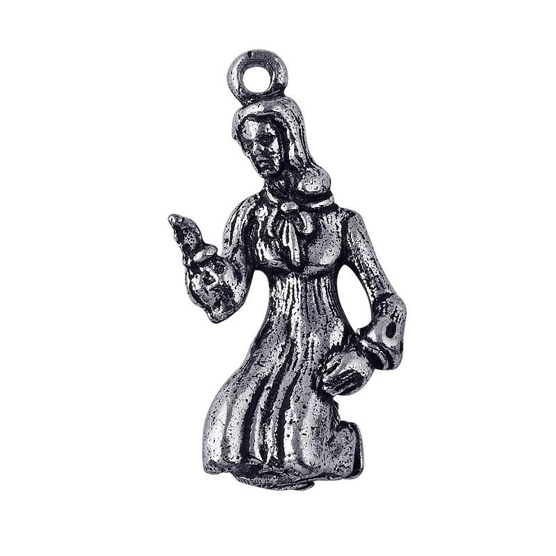 CSF-121 Silver Overlay Charm Beads Bali Designs Inc 