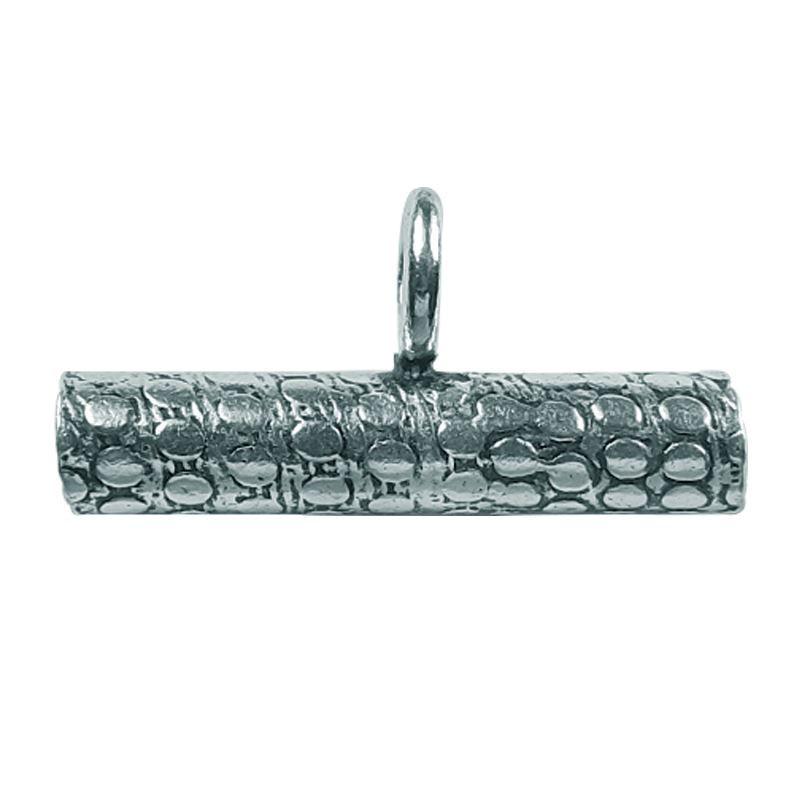 CSF-240 Silver Overlay Pendant Bail Beads Bali Designs Inc 