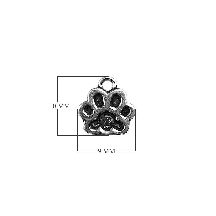 CSF-272 Silver Overlay Charm Beads Bali Designs Inc 