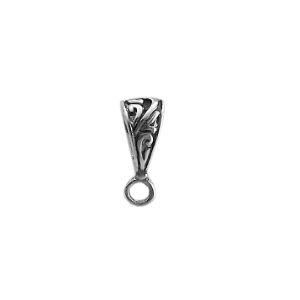 CSF-364 Silver Overlay Pendant Bail Beads Bali Designs Inc 